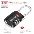 thumbnail image 4 of Candado de Seguridad GIVERARE JSTSA822B2 TSA Combinacion 3 Digitos Cable Acero 2 Unidades, 4 of 5