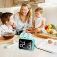 thumbnail image 7 of Shoreew Big Timer with Night Light Portable Battery Powered Magnetic Versatile Countdown Stopwatch for Cooking Classroom Baking, 7 of 7