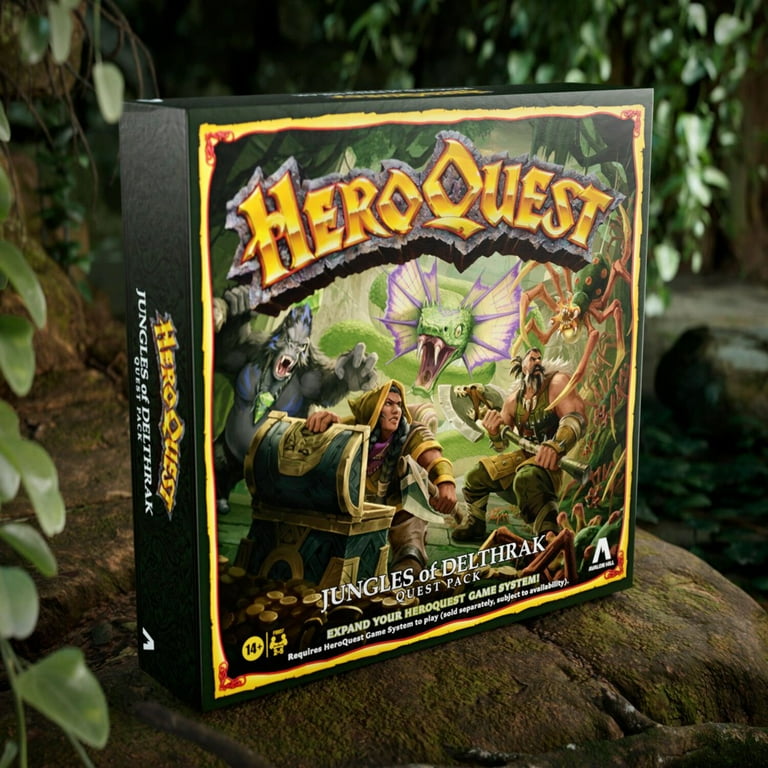 HeroQuest Jungles of Delthrak Quest Pack Expansion - Walmart.com
