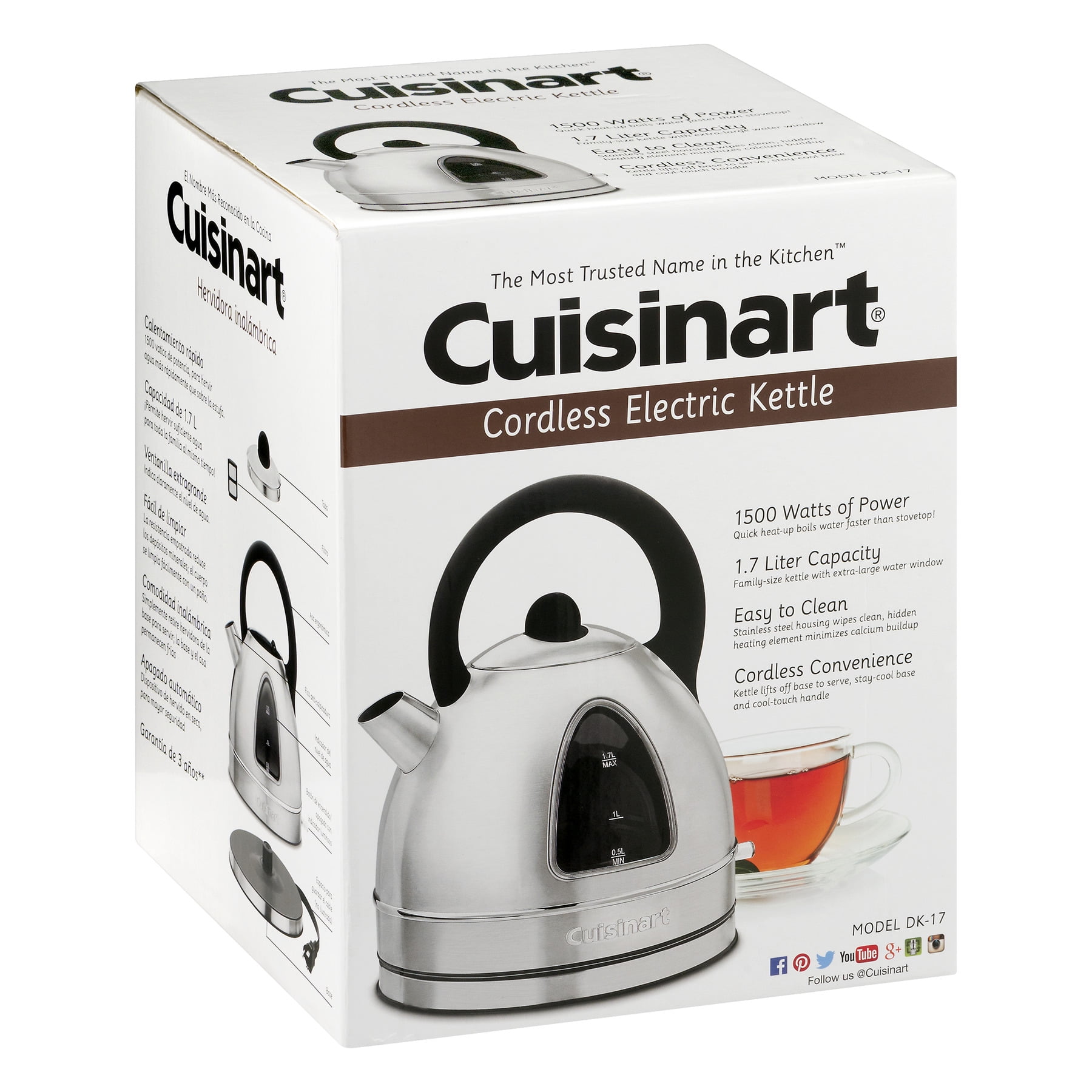 Reviewing the Cuisinart Electric Kettle: A 1.7-Liter Powerhouse, by  Sumbulrawjani