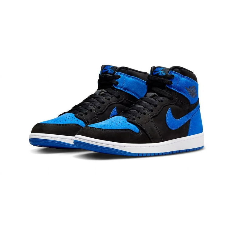 Nike Men's Air Jordan 1 Retro High OG Sneakers, Black/Royal Nike Men's Air Jordan 1 Retro High OG Sneakers, Black/Royal