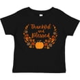 thumbnail image 3 of Inktastic Thankful and Blessed Pumpkin and Fall Leaves Boys or Girls Toddler T-Shirt, 3 of 5