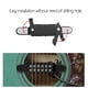 thumbnail image 5 of Pastilla de guitarra acústica, accesorio para instrumentos musicales con 12 orificios de sonido, diseño aerodinámico, 5 of 9