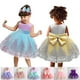 thumbnail image 2 of Ropa de primavera para niños, vestido para niños, vestido de princesa para niños de tamaño pequeño y mediano, vestido de encaje a juego de colores, 2 of 2