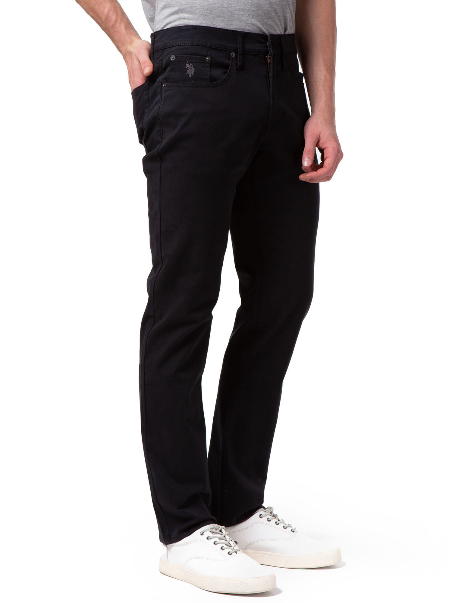 U.S. Polo Assn. Men's Slim Straight Stretch Twill 5 Pocket Pants - image 4 of 4