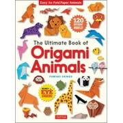 The Ultimate Book of Origami Animals: Easy-To-Fold Paper Animals; Instructions for 120 Models! (Includes Eye Stickers), (Paperback)