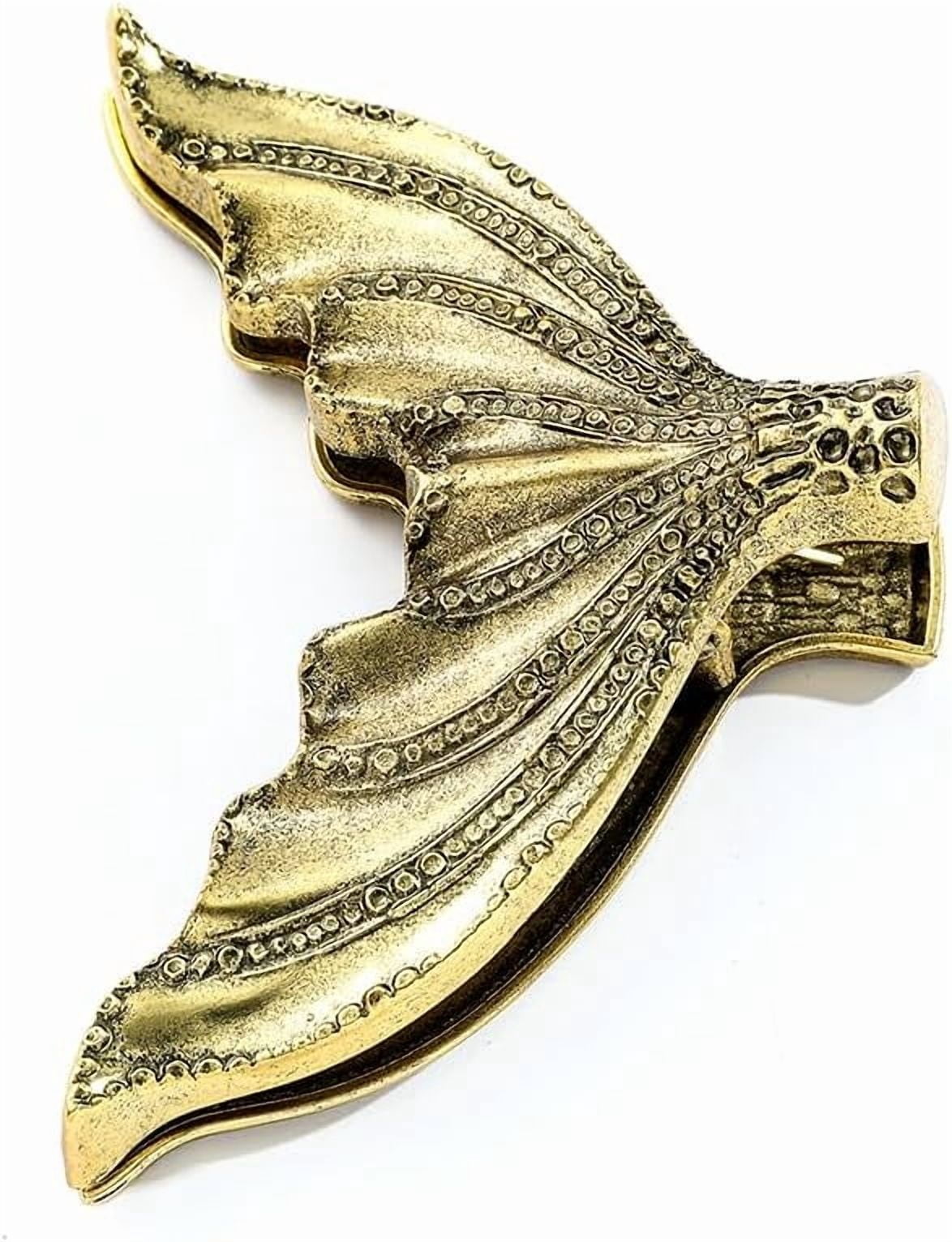 Vintage Fish Tail Book Clip - Paper Storage Clip Journal Clips to Hold Journal Open While Writing Scrapbook Kit Document Clip