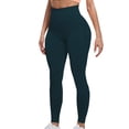 thumbnail image 5 of Tittly Yoga Pants Leggings for Women Women's High Waist Belly Long Yoga Solid Color Breathable Running Fitness Pants Womens Workout Bottoms Comfy Pants Women AG L, 5 of 5