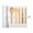 White, variant on Bamboo Utensils Set,Reusable Travel Cutlery,Eco Friendly Portable Flatware Kit with Wooden Fork, Spoon, Knife, Chopsticks,Lunch Box Accessories for Work, Camping, Picnic(Green)