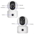 thumbnail image 5 of Cámara IP WiFi de 8 MP con Doble Lente, Monitor para Bebés, Visión A Color, Seguimiento Automático de Personas, Video para Casa Inteligente., 5 of 5