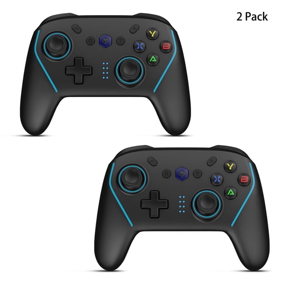 Pack de 2 mandos inalámbricos Pro Controller NBCP X8 para Nintendo Switch