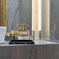 thumbnail image 3 of Bandeja de baño de mármol Yongwei para jabón y joyas en negro, 3 of 8