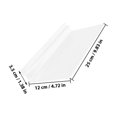 thumbnail image 2 of ELAYARD 3Pcs Clear Plastic Shoe Display Rack Wall Mounted for Home and Retail Store Organization, 2 of 8