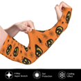 thumbnail image 3 of Sun Protection Arm Sleeves for Men Women, halloween spider web pumpkins Sleeves to Cover Arms with Thumb Hole Cooling Sleeve, 3 of 6