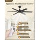 thumbnail image 2 of Ventilador de techo Fabulous de 48 pulgadas para interiores/exteriores, 6 aspas, paquete de 2, 2 of 7
