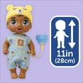 thumbnail image 5 of Baby Alive Lil Dreamer Snoozer Bear Black Hair Baby Doll Sleepover Toy for Girls & Boys 3+, 5 of 10