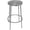 Brushed Silver, variant on Meridian Furniture Tyson Brushed Gold Iron Barstool