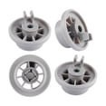 thumbnail image 2 of Lot de 4 Roues Inférieures de Porte-Vaisselier 165314 de Remplacement pour Bosch 00420198 420198, 2 of 6