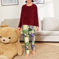 thumbnail image 6 of Vsdgher Labrador Retriever Dog Print Kids Pajama Pants,Long Sleep Plaid Pants Soft Lounge Pj Bottoms Sleep Pants with Pockets-Large, 6 of 6