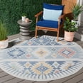 thumbnail image 1 of SAFAVIEH Sarasota Giovanni Aztec Indoor/Outdoor Area Rug, 1 of 8