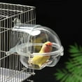 thumbnail image 5 of Parrot Bathtub For Cage Parrot Bath Tub Parrot Shower Box Pet Bird Bath Tub Screw On Transparent Bathing Tub, 5 of 8