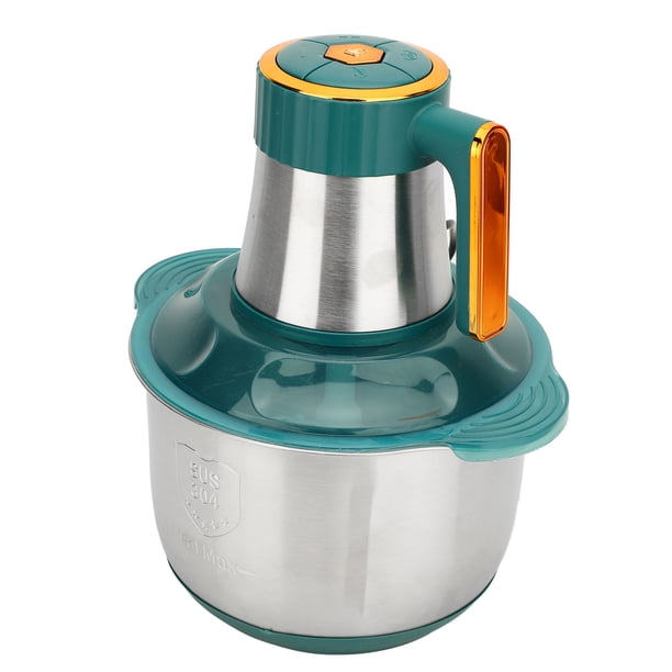 Procesador De Alimentos Eléctricos, Picadora De Carne Eléctrica De Acero Inoxidable Con Enchufe Europeo De 220V Para Verduras