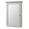 thumbnail image 1 of Crosley Lydia Mirrored Wall Cabinet in Gray, 1 of 12
