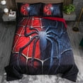 Gusuhome 7 Piece Kids Spiderman Comforter Sets for Boys Girls Full