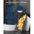 thumbnail image 5 of Case for Samsung Galaxy S23 Ultra 6.8 Inch, Thin TPU with Camera Protection Soft Interior Slim Phone Case for Galaxy S23 Ultra 2023 - Blue, 5 of 13