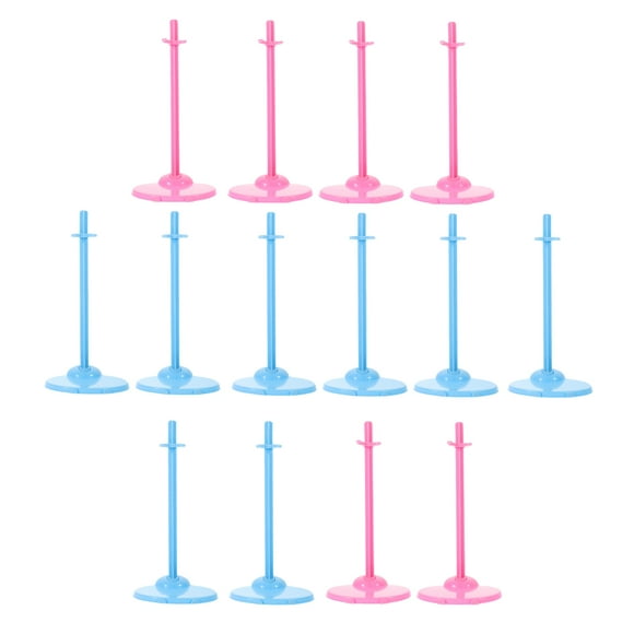 ELAYARD Support de Poupée en Plastique 30 Pcs pour Organiser et Exposition de Poupées en Maternelle