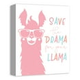 thumbnail image 2 of Creative Products Save The Drama For Your Llama 11x14 Canvas Wall Art, 2 of 5