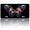 Jeweled Butterfly, variant on 1 Pcs 2D Flat License Plate Covers & Frames, Starry Night with Butterflies For Decorative Front, Waterproof For Decoration Aluminum License Plate Covers & Frames Cover For Men Women, 12" X 6"