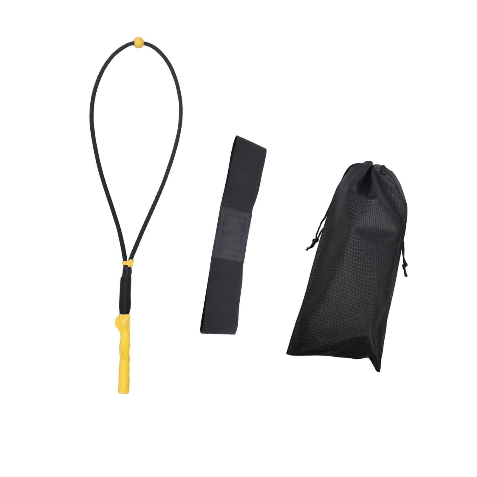 GARENDE Golf Swing Training Rope Comfortable Grip for Beginner Indoor Outdoor Adults yellow