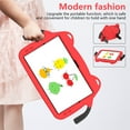 thumbnail image 4 of Étui pour Tablette pour Enfants pour Samsung Galaxy Tab A9+ 11 Pouces 2023 Protection Complète avec Support de Poignée Étui Antichoc pour Galaxy Tab A9 Plus Rose A9 Plus (11 Pouces), 4 of 6