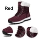 thumbnail image 1 of Booties Tobillo Botas Nieve para Mujeres Forradas Pieles Piel Al Aire Libre, 1 of 8