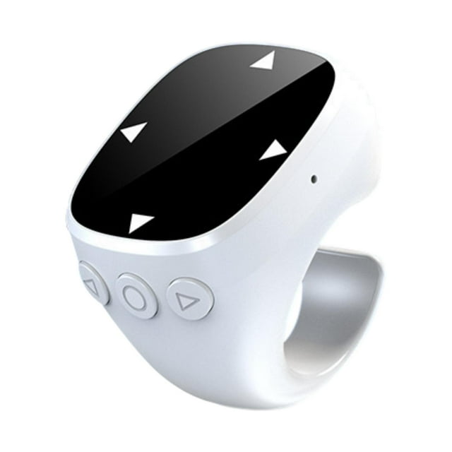 BELOVING Scrolling Remote Control Camera Remote Shutter for Music Pausing Adults White
