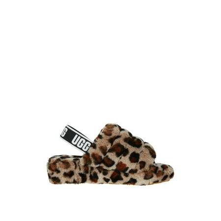 ugg fluff yeah womens leopard slippers