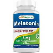 Best Naturals Melatonin 3 mg 240 Tablets