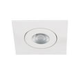 thumbnail image 3 of WAC Lighting Lotos 2" LED Square Aluminum Recessed Kit in White (Set of 24), 3 of 5