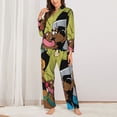 thumbnail image 3 of Lsque Scooby-Doo Pattern Long Sleeve Pajama Set for Women - Soft 2-Piece Sleepwear and Loungewear Set with Pockets, Comfy Nightwear, 3 of 8