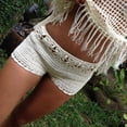 thumbnail image 2 of Women Relaxed Crochet Swim Shorts Bottoms Bikini Beach Swimwear Swimming pants, 2 of 9