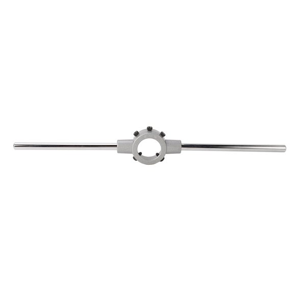 Professional Round Die Stock Handle Wrench - 1.8 x 0.7 inches / 45 x 18 mm High Hardness Alloy Steel Adjustable Circular Threading Die Holder Wrench for Precision Thread-Making Repairs