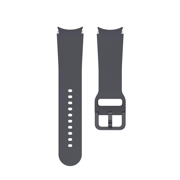 Correa de silicona para reloj Samsung Galaxy Watch5 Pro/5/4 45/40/44 mm (gris)