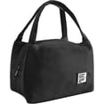 thumbnail image 1 of Bolsa de almuerzo con aislamiento portátil Bolsa de almuerzo Bolsa de transporte Comida Picnic Bolsillo Impermeable Lona aislada Mujeres Picnic Escuela Oficina, 1 of 4