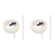 thumbnail image 1 of 40oz Tumbler Flip Topper Cubierta Tapa para La Fuga Cup () White, 1 of 6