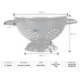 thumbnail image 3 of Reston Lloyd 08610 1.5 qt. Enamel Colander  Black, 3 of 6