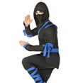 thumbnail image 3 of Leg Avenue Ninja Men's Fancy-Dress Costume for Adult, XL, 3 of 5