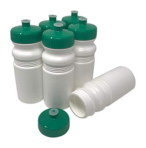 environ 566.98 g Sports bouteilles d'eau Csbd 20 oz pack de 6 Pull TOP leakp Réutilisable SANS BISPHENOL A plastique 