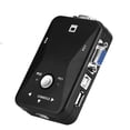 thumbnail image 4 of KVM Switch, Stable VGA Switcher, 1920 X 1440 Plug And Play ABS For Video Gaming, 4 of 8