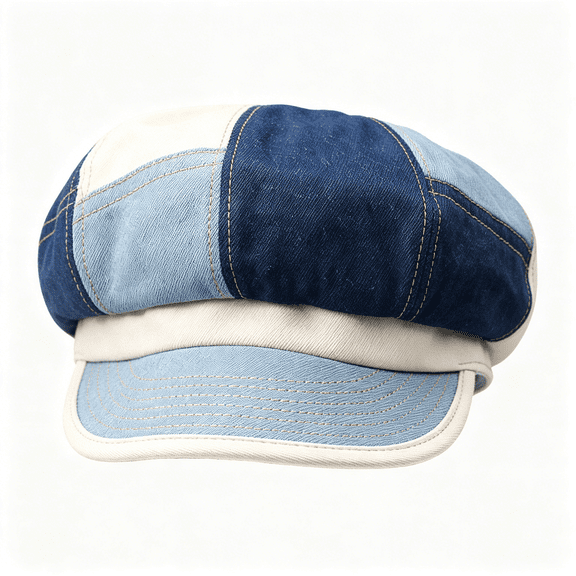 OQRKI Women'S Retro Peaked Ivy Newsboy Paperboy Gatsby Cabbie Painter Cap Hats
